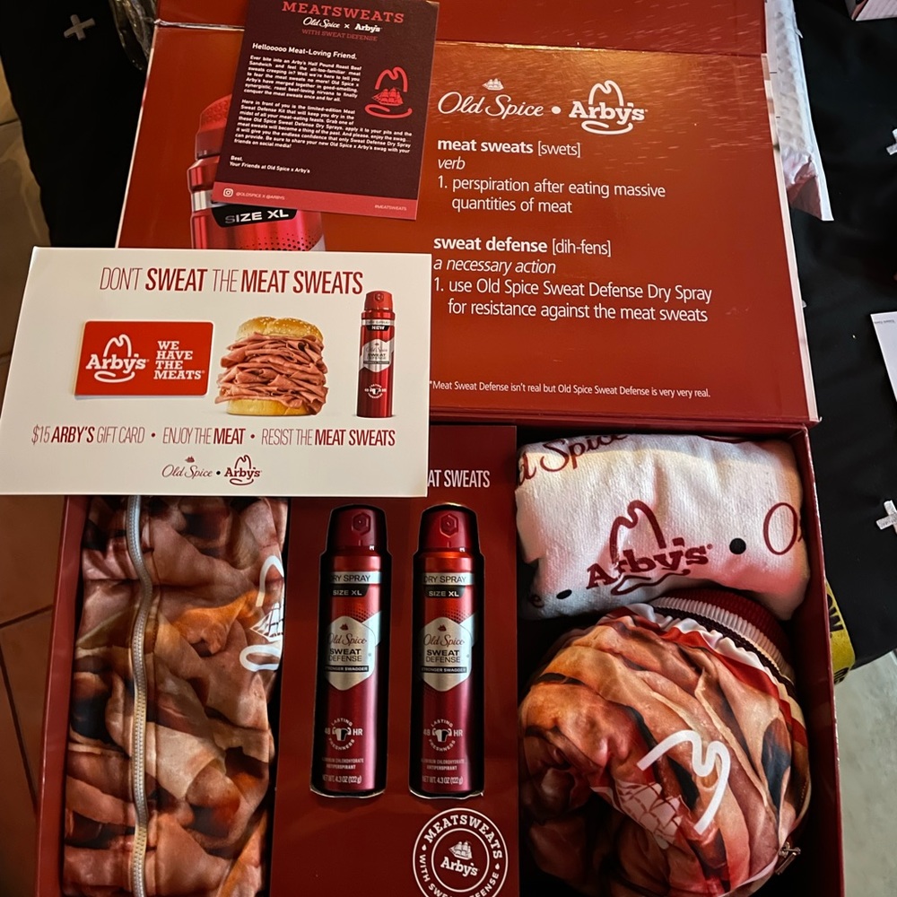 LIMITED!!! Old Spice x Arbys Set size M